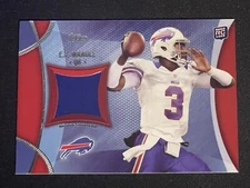 2013 NFL TOPPS JERSEY RELIC EJ Manuel Rookie RC Buffalo Bills Mafia QB TR-EJR