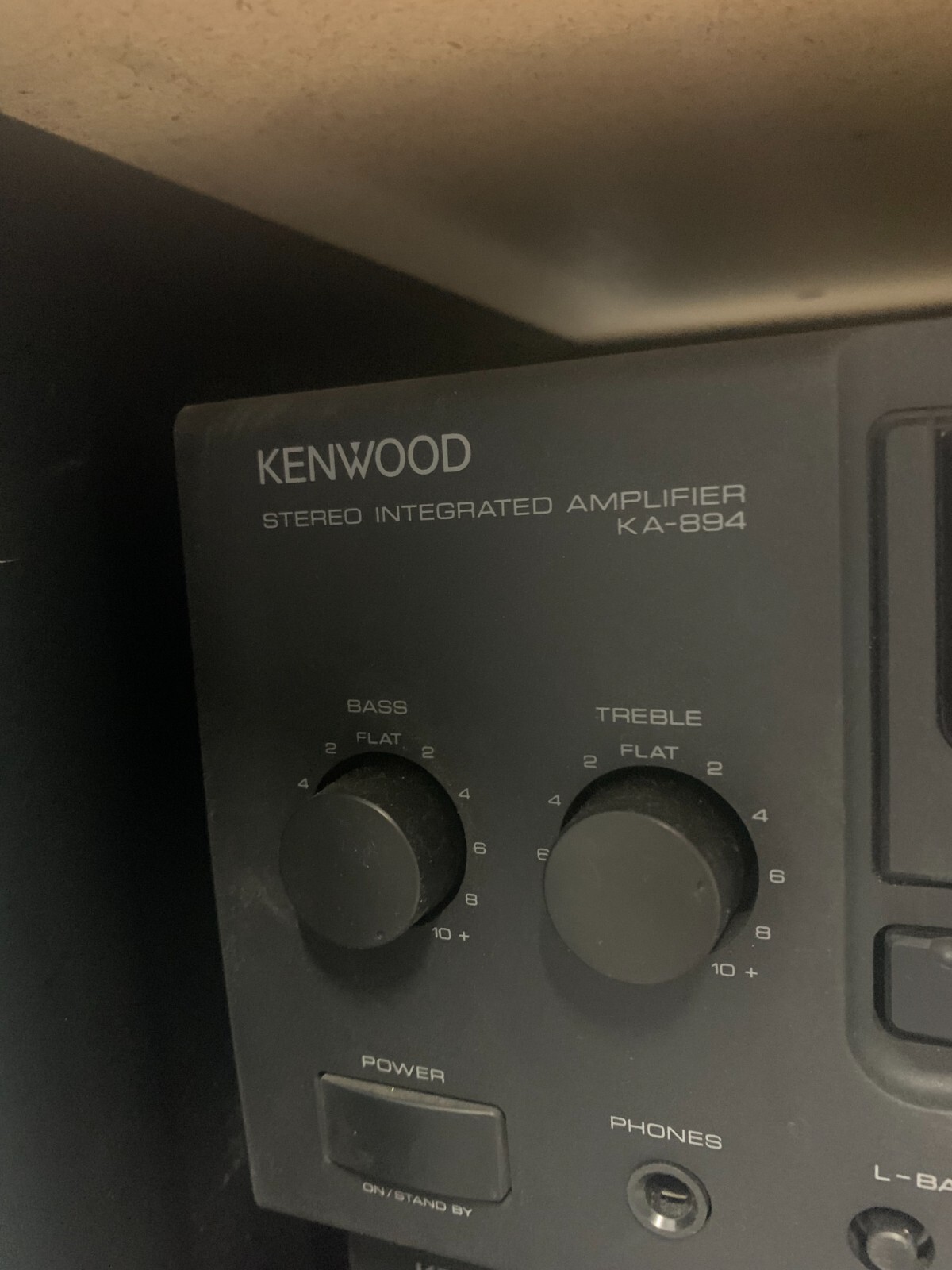Vintage Kenwood Stereo System 4 Component + with Rack Stand (remote not