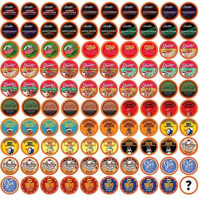 Two Rivers Coffee Mega Coffee Sampler Pods,2.0 Keurig, Variety Sampler, 100 Ct