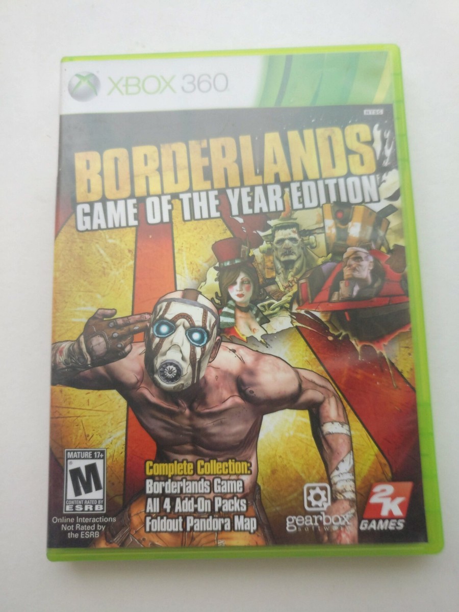 Borderlands -- Game of the Year Edition (Microsoft Xbox 360, 2010