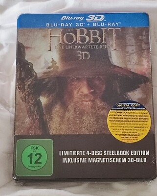 Der Hobbit: Eine unerwartete Reise 3D [Steelbook, inkl. 2D Version, Lenticularco