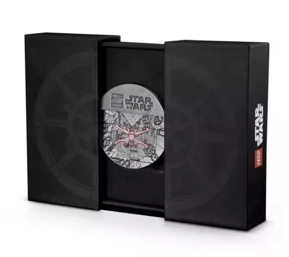 🎄2024 LEGO Star Wars Collectible Metal Coin 5008818 X-Wing GWP Stocking Stuffer - Image 2 of 4