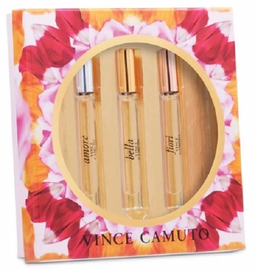 Vince Camuto Rollerball Trio 0,2 OZ Eau de Parfum EDP (Bella, Fiori, Amore) Foto 4 de 4