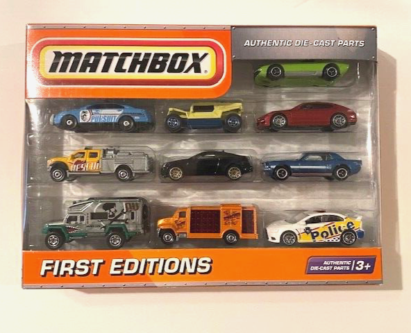Matchbox First Editions year 2010 Asst# 34307 10-pieces New Sealed
