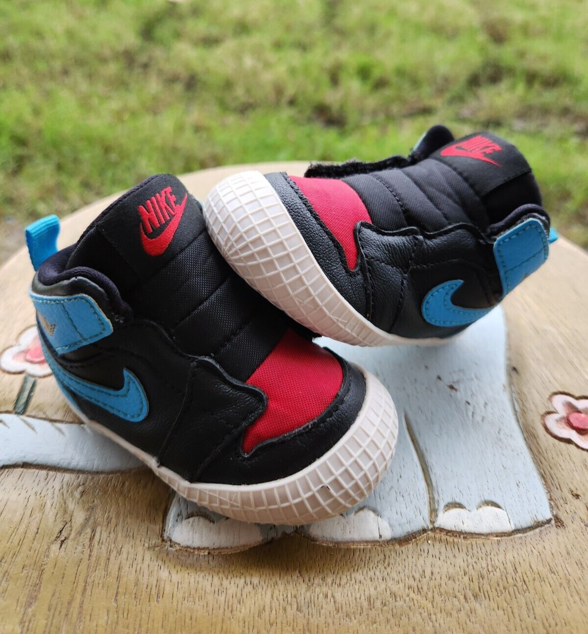 Jordan Retro 1 Crib "UNC to Chicago" Toddler 3C