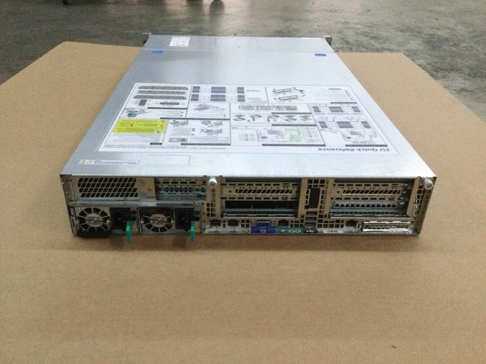 Intel Rr2000 24-Bay 2.5'' 2U CTO Server w/2 PSUs, NO HDD/CPU/RAM/CARD - Image 2 of 4