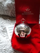2002 WALLACE SILVER PLATE SLEIGH BELL