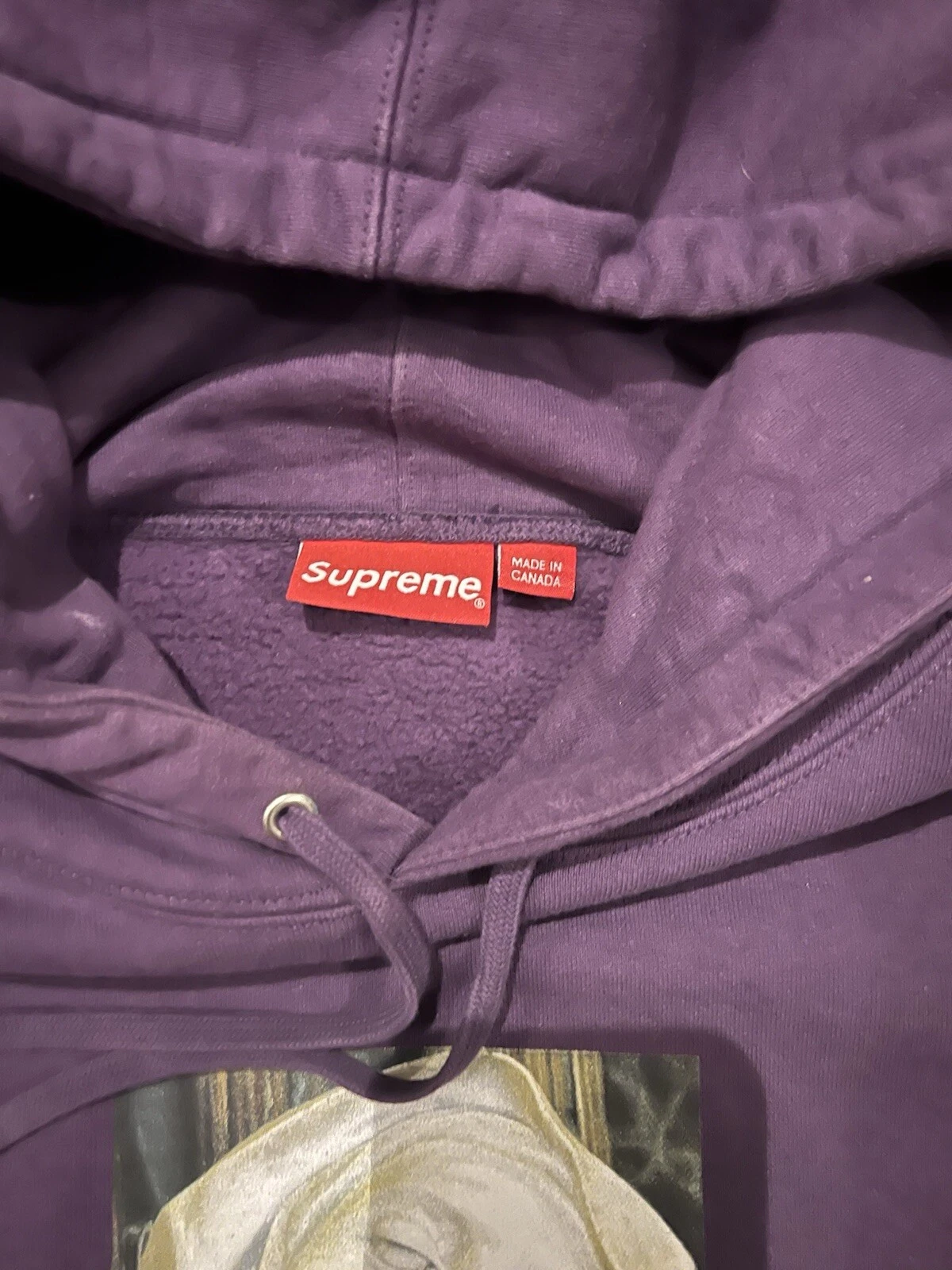 Felpa con cappuccio SUPREME 'Ecstasy' (FW21) viola grande