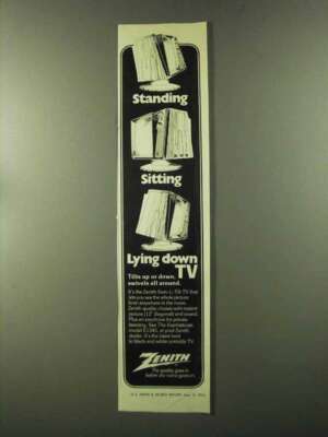 1973 Zenith Swiv-L-Tilt Sophisticate Model E1345 TV Ad