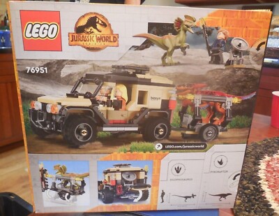★★ LEGO JURASSIC WORLD 76951 Pyroraptor & Dilophosaurus