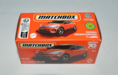 MATCHBOX 2024 METAL GRABAG 100/100 - 2022 RENAULT MEGANE ORANGE