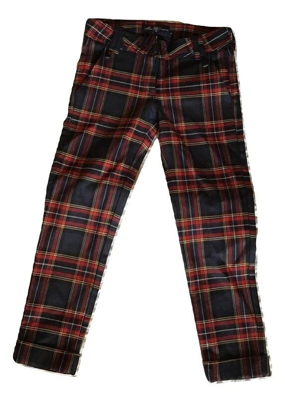 Pantalone da Bambina Miss Blumarine Jeans Pantaloni Lana Piega Inglese Tg 6 Anni Foto 3 de 4