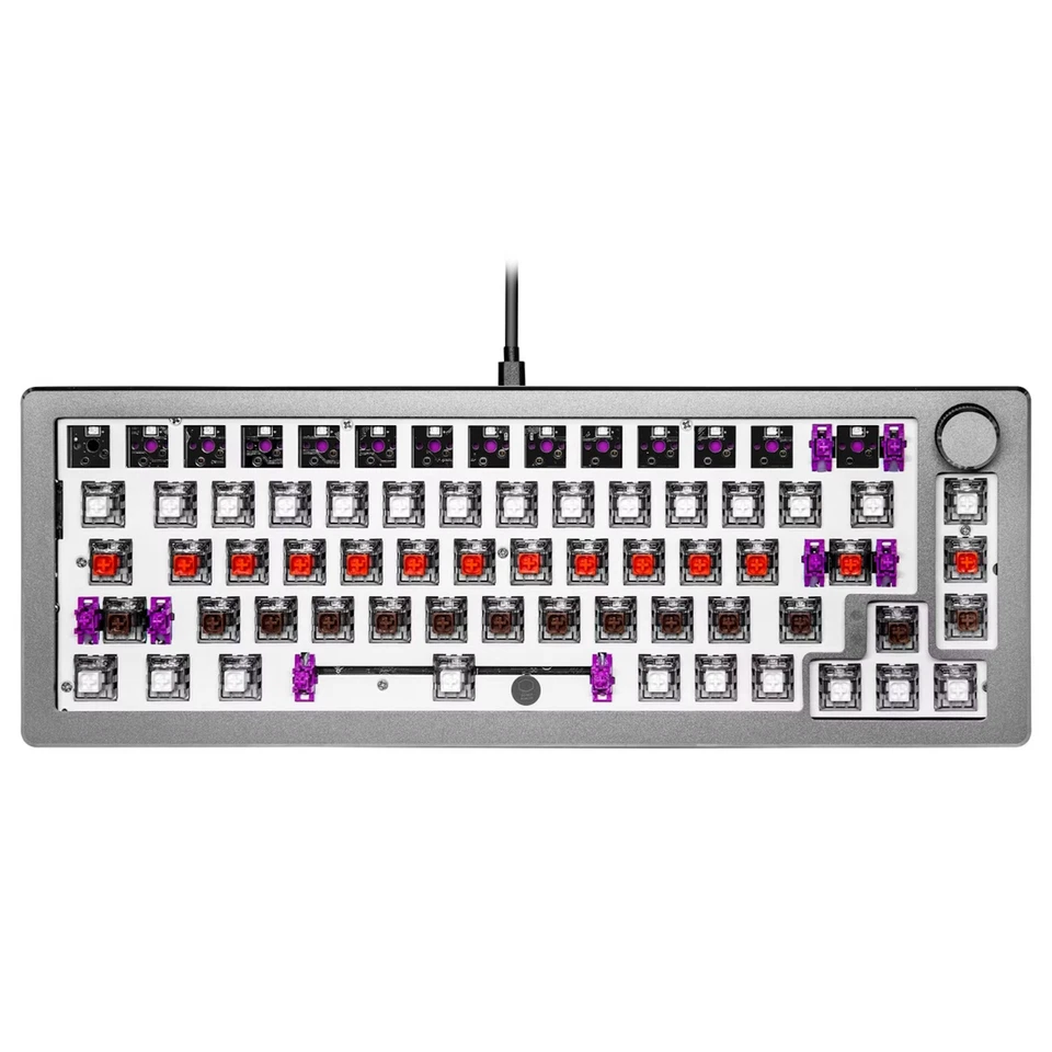 Cooler Master CK720 65% Mechanical Keyboard White Switches Space Grey - Image 4 of 4