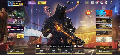 call of duty mobile account