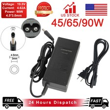 45/65/90W 19.5V AC Adapter Power Charger For Dell Inspiron Laptop 4.5 3.0mm tip