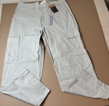 NWT Levis Cargo Pants Mens 40x34 Khaki Loose Fit Straight Leg Skate Streetwear