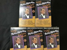 Best of the Dean Martin Variety Show VHS 5 volumes