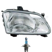 Scheinwerfer Links H4 FüR Renault Megane Scenic JA0/1_ BA0/1_ Inkl. Lampen