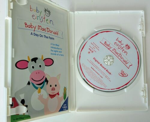Baby Einstein: Baby MacDonald DVD (1997) - Region 1 - FR/EN/ES - VG+ (Tested) - Picture 4 of 4