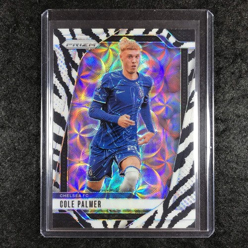 2024-25 Prizm EPL COLE PALMER Choice Zebra 6/15 #90