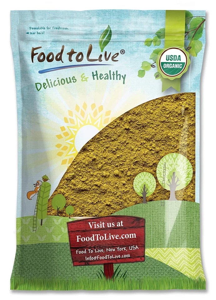 Organic Broccoli Sprouts Powder - Non-GMO, Kosher, Raw, Vegan - by Food To Live - Image 2 of 4