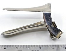 Vintage Vaginal Speculum. Rare, unusual design. Medium size.