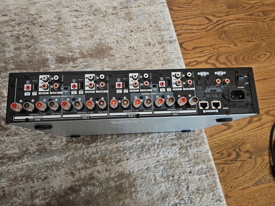 Denon HEOS Drive HS2 Multi-Room Streaming Amplifier - Black - Image 3 of 4