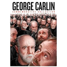 GEORGE CARLIN COMMEMORATIVE COLLECTION - 8 DVD + BONUS Audio CD & Blu-ray - NEW!