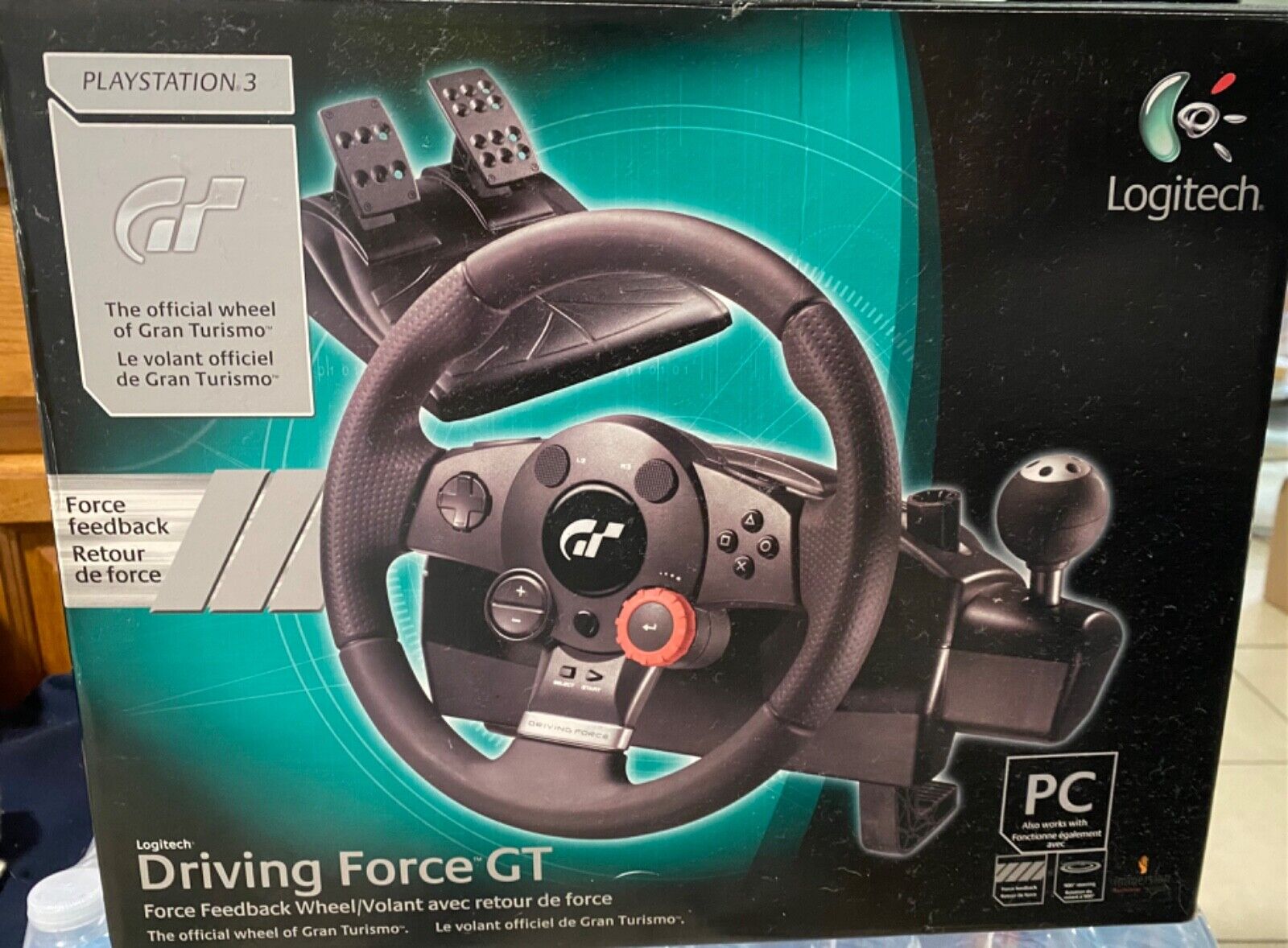 Logitech Driving Force GT Racing Wheel (PS3 & PC) 97855051851