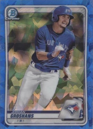 JORDAN WALKER AUTO 1st 2020 Bowman Chrome Draft Autograph BLUE