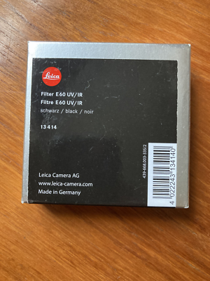 Leica Leica 13414 E60 13414 UV⁄IR Filter E60 – Foto Köberl