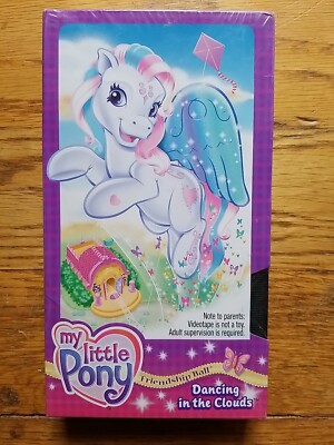 NEW SEALED VHS My Little Pony Dancing in the Clouds Friendship Ball 2004 Hasbro