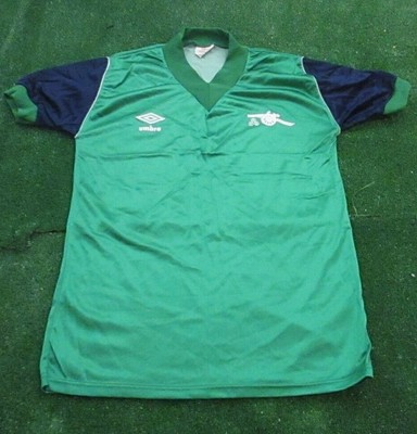 arsenal green away kit 1982