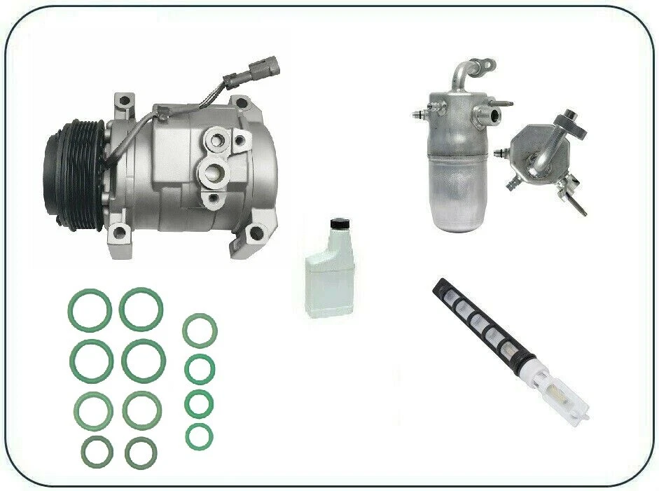 For Chevy Silverado 2500 HD A/C Compressor 2003-2014 4.31 In. Pulley Diameter 196255344126 - Foto 7