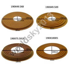 190x49.5/190x75.5/190x100mm Speaker Spider Speaker Damper Woofer Repair Parts