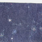 Sequin Denim Fabric 3/4 Yard by 58" Wide