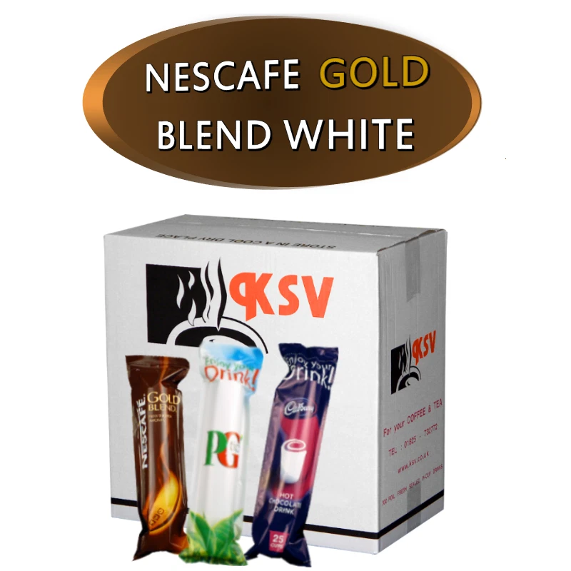 Nescafe Goldmischung weiß für 73 mm in Tasse Verkaufsautomaten INCUP Getränke X300