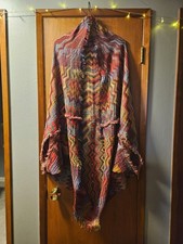Free People Multicolor Zigzag Kimono