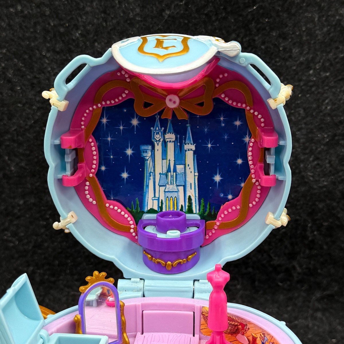 VTG 1999 Polly Pocket Cinderella Carriage With Figures NO KEY | eBay