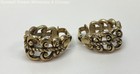Vintage Avon Filigree Gold Tone Hoop Earrings 12.8g — photo 4
