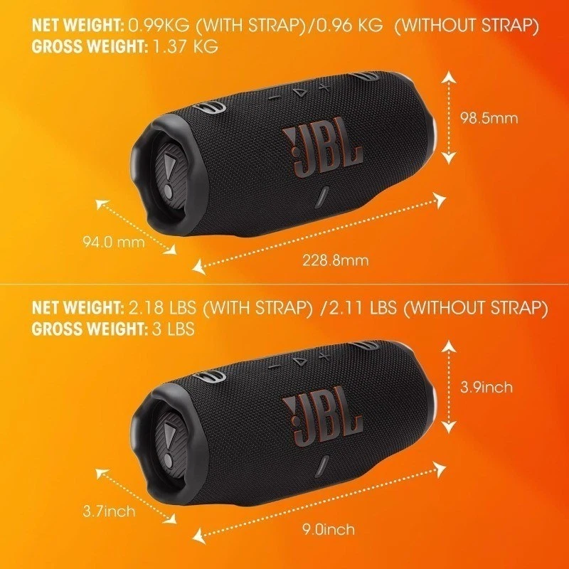 Lot 6 Speakers Bluetooth Dropproof AI Sound 28h Playtime Detachable - Image 3 of 4