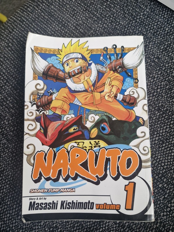 Naruto Manga Volume 1 - Shonen Jump Masashi Kishimoto Anime Book English Text