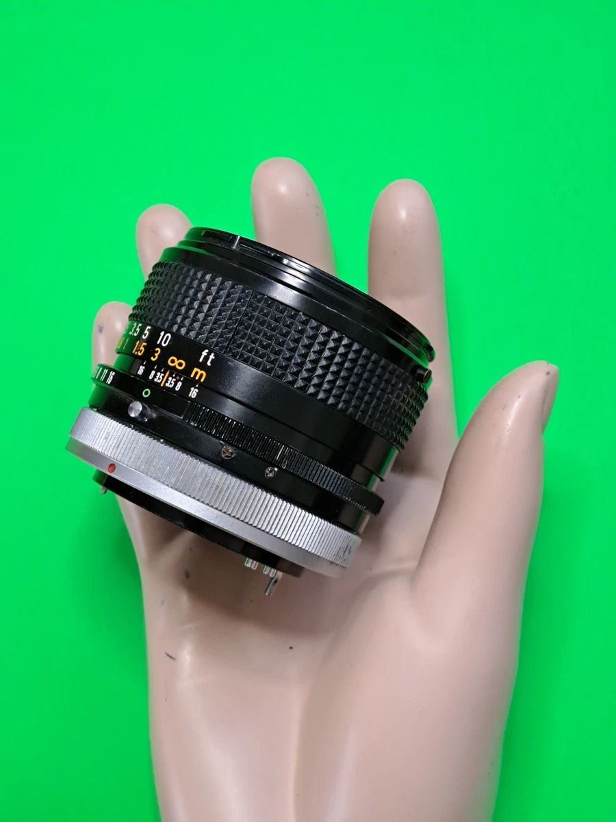 Canon FD f/3.5 Camera Lenses 35mm Focal for sale | eBay