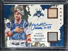 McCann, James - 2016 Diamond Kings - Swatch/Autograph - 69/99