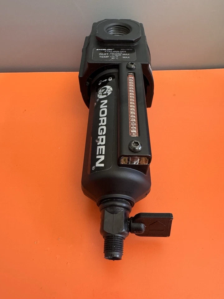 Norgren Excelon Air Filter 1/2” 250PSI. F73G-4AN-QD3  - Image 4 of 4