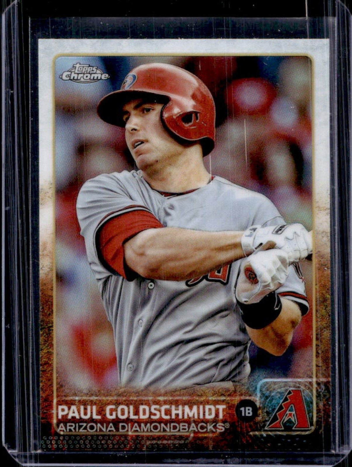 2015 Topps Chrome Paul Goldschmidt Refractor #106 Diamondbacks
