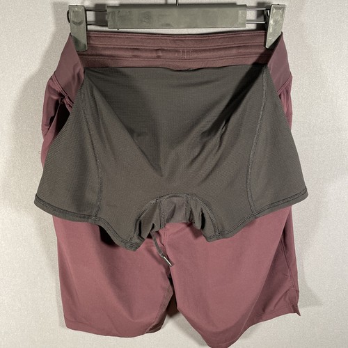 Lululemon T.H.E. Prugna corta uomo media foderata 9" cucitura interna - Foto 6 di 12