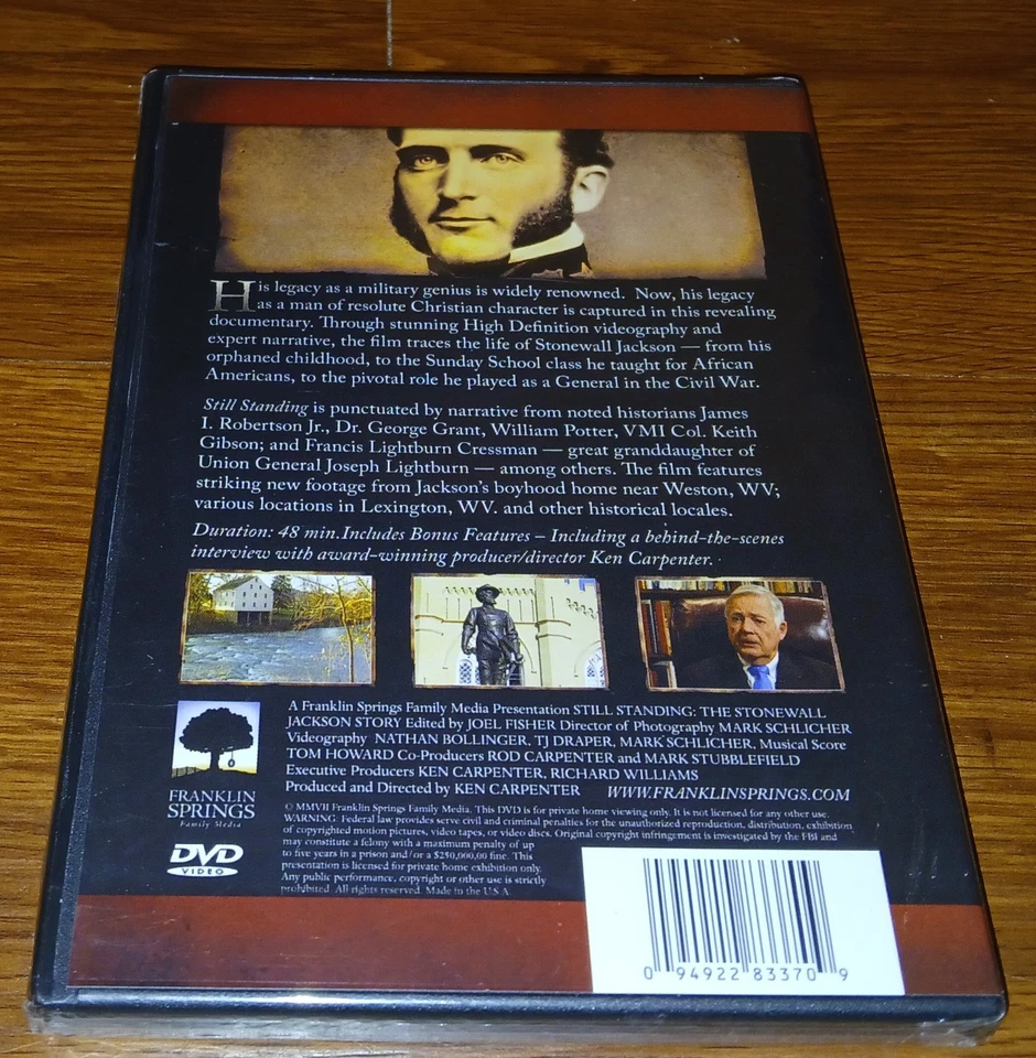 Still Standing The Stonewall Jackson Story NEW DVD Documentary Of His Life - Image 3 of 4