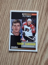 1991-92 Pinnacle French #51 Terry Carkner