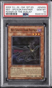 Neo-Spacian Dark Panther POTD-EN005 Super Rare 1st Edition
